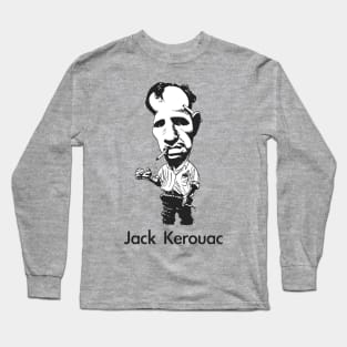 Jack Kerouac Smoking FanArt Long Sleeve T-Shirt